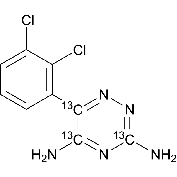 Lamotrigine-13C3 (LTG-13C3; BW430C-13C3) 1188265-38-4